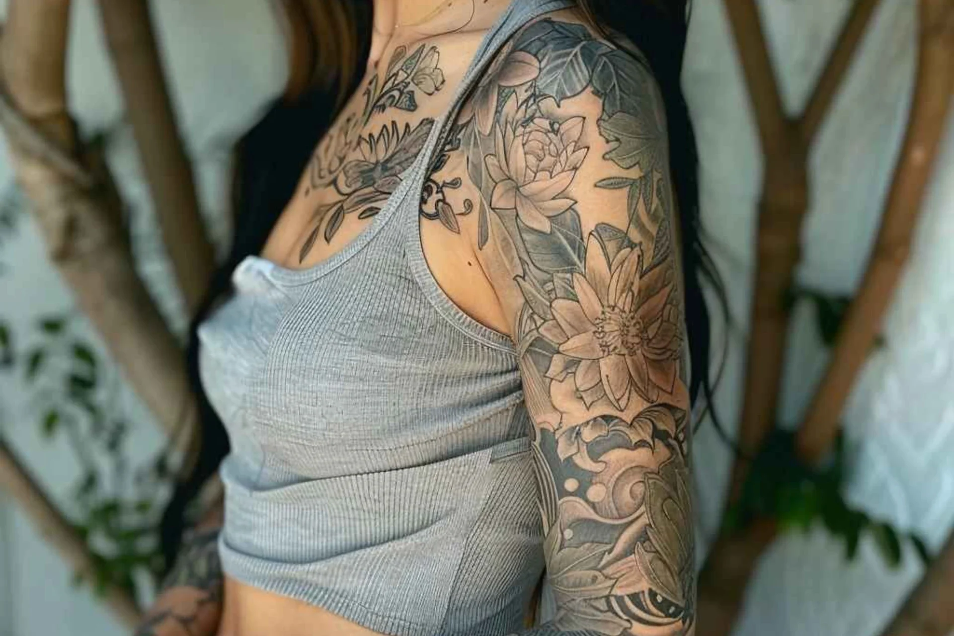 Bali tattoo full sleeve